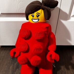 Manhattan Toy Lego Brick Suit Girl 13 Inch Plush Figure stuffed